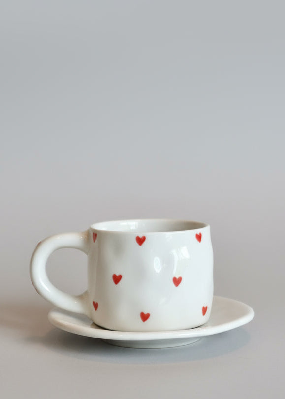 Lover Coffee Cup + Plate